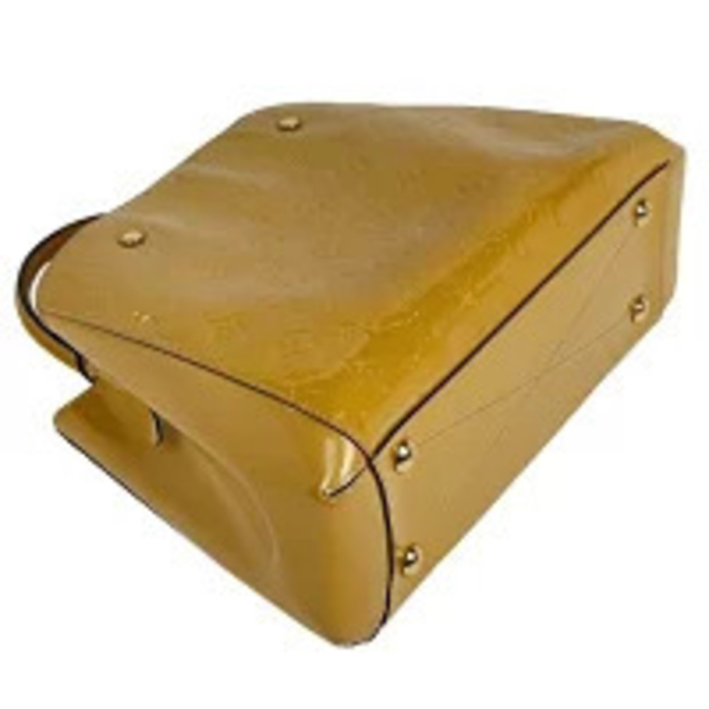 Louis Vuitton Vernis Monogram Montaigne 2way Enamel Handbag Bag Dune Shoulder